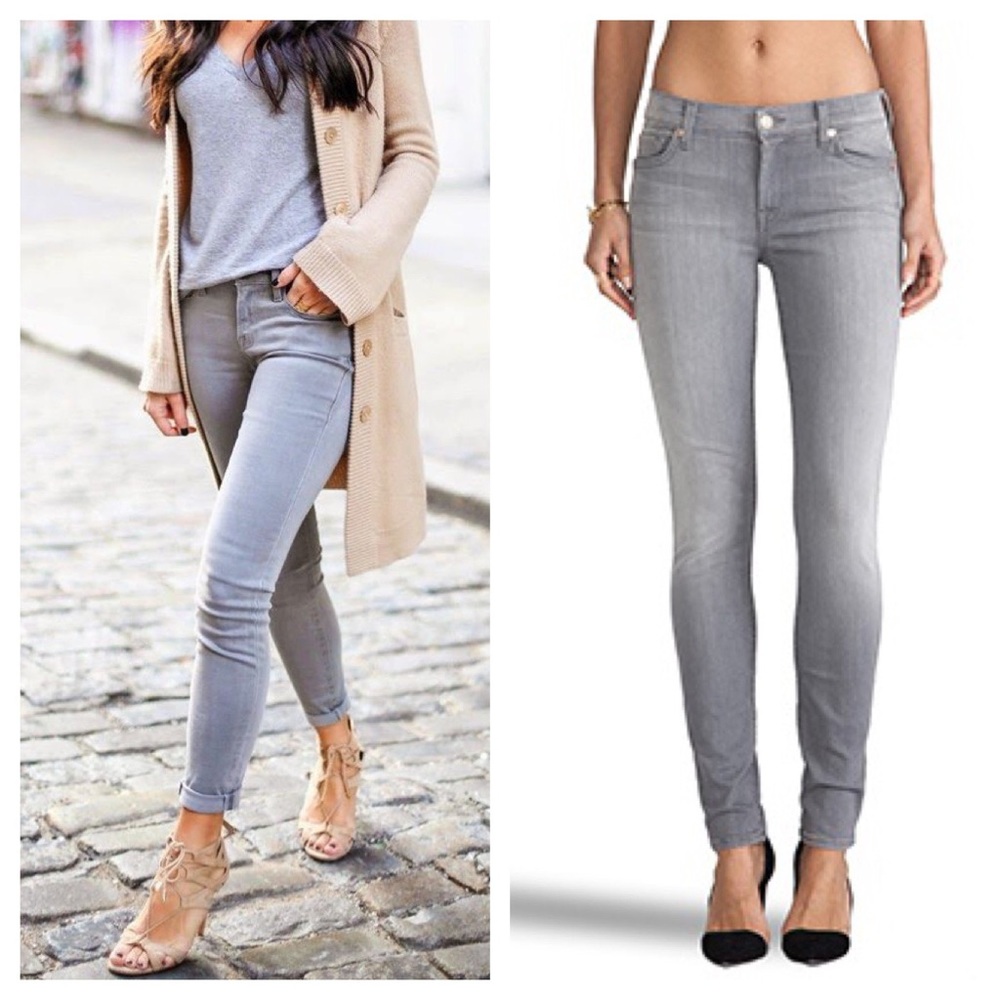 Perfect Must have Gray Skinny Jeans